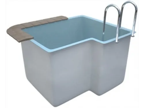 Композитная купель Утта 1,90*1,71*1,30 м., Франмер