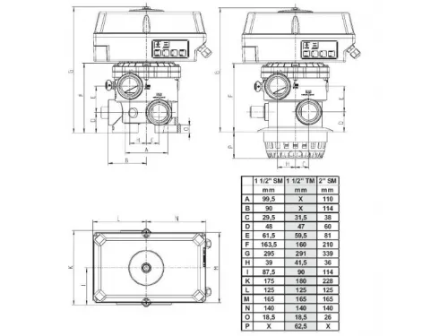 Вентиль автоматический (боковой) Aquastar Easy 1001 Praher