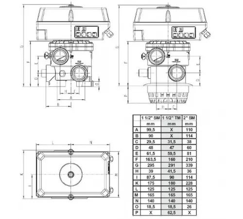 Вентиль автоматический (боковой) Aquastar Easy 1001 Praher