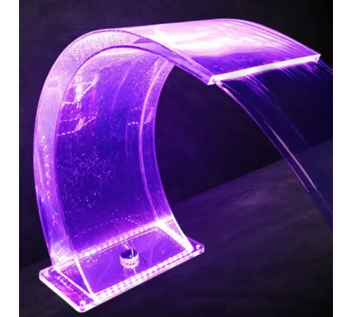 Водопад акриловый (300 мм.) Aquaviva с LED подсветкой RGB