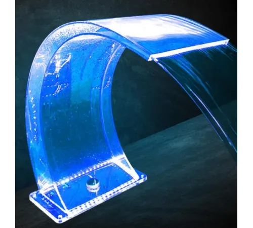 Водопад акриловый (300 мм.) Aquaviva с LED подсветкой RGB