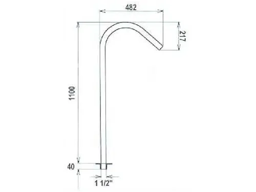 Водопад из нерж. стали, Flexinox Cannon Jet Thaiti