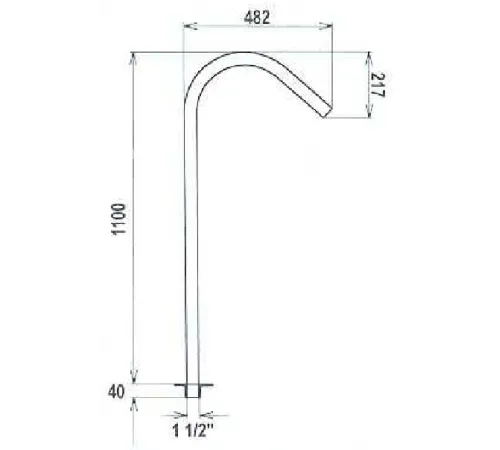 Водопад из нерж. стали, Flexinox Cannon Jet Thaiti