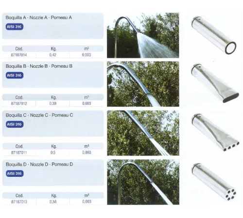 Водопад из нерж. стали, Flexinox Cannon Jet Thaiti