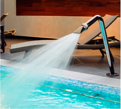 Водопад "Водяная пушка 1000", ВП.10 (с насадкой НВП.02) из нерж. стали AISI-304