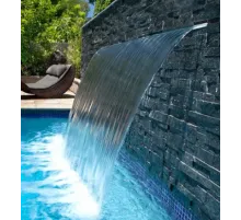 Водопад Aquaviva PB 900-25 (ш. 900 мм., излив 25 мм.) стеновой пластиковый