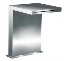 Водопад Aquaviva Г-образный 700x500 мм из нерж. стали AISI-304