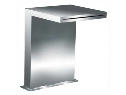 Водопад Aquaviva Г-образный 700x500 мм из нерж. стали AISI-304