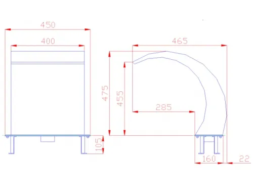 Водопад из нерж. стали Рондо 400 MV 5