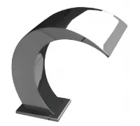 Водопад Aquaviva Cobra AQ-4040 (400x400 мм) из нерж. стали AISI-304