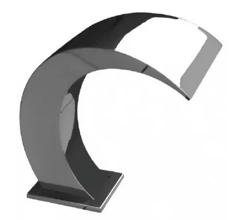 Водопад Aquaviva Cobra AQ-5070 (500х700 мм) из нерж. стали AISI-304