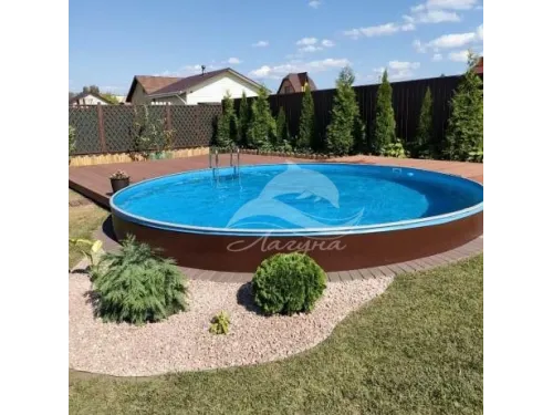 Круглый бассейн вкапываемый Гигабасс 5 х 1,5 м