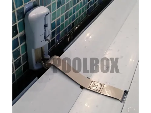 Замок безопасности DELTA LOCK для фиксации жалюзей для скиммерного бассейна