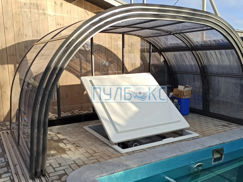 Технологический приямок для расположения всего оборудования бассейна