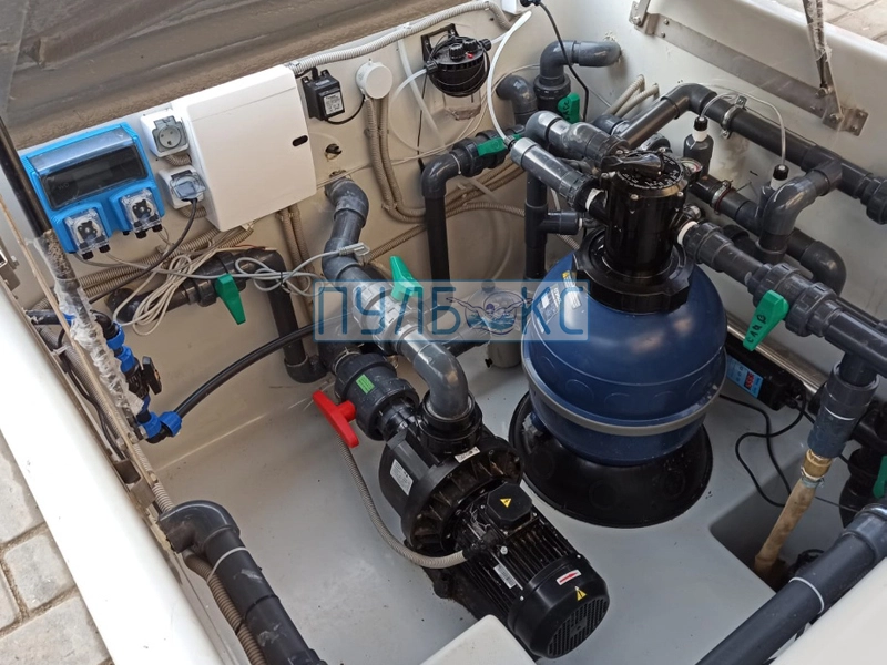 Монтаж оборудования водоподготовки, аттракционов, дезинфекции, подсветки и др.