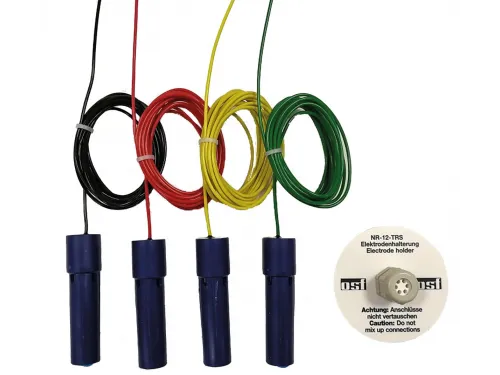 Комплект из 4 электродов OSF н/с V2A с держателем цветной кабель 3м (303.000.0113)