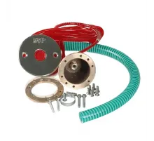 Пневмопускатель бронза Hugo Lahme +накладка н/с (универсал) (7010220)