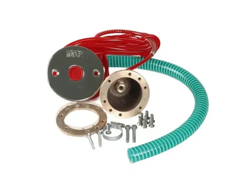 Пневмопускатель бронза Hugo Lahme +накладка н/с (универсал) (7010220)