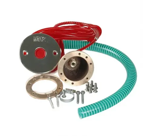 Пневмопускатель бронза Hugo Lahme +накладка н/с (универсал) (7010220)