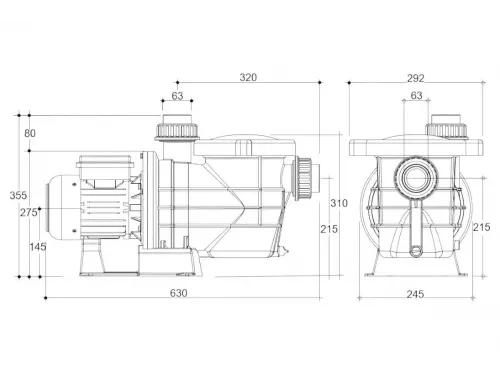 Насос (32.4 м3/ч, 2.2 кВт/ч, 380В) Gemas STREAMER 2010 (0111STRN300T)