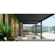 Пергола Aquaviva Модерн отдельностоящая (ручное управление ламелями) 4X3м RAL 7015 (Антрацит)