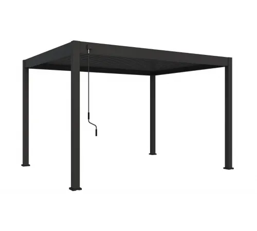 Пергола Aquaviva Нео Отдельностоящая 3X4м RAL 7015 (Антрацит)