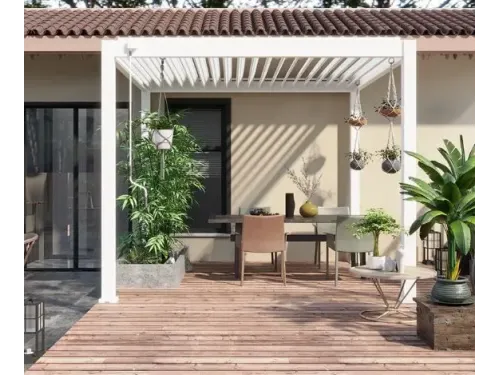 Пергола Aquaviva Нео Отдельностоящая - 6X3м RAL 9016 (Белая)