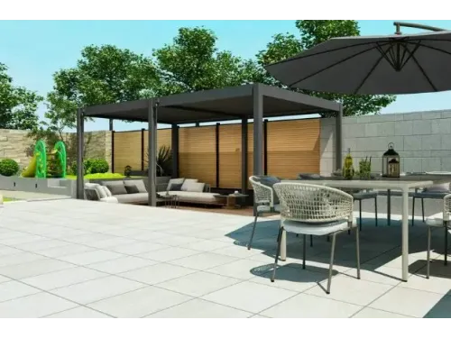 Пергола Aquaviva Нео Отдельностоящая - 6X3м RAL 9016 (Белая)