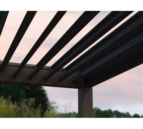 Пергола Aquaviva Нео Отдельностоящая 3X4м RAL 7015 (Антрацит)