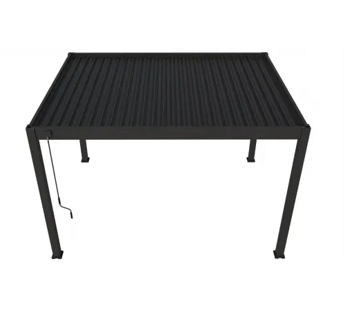 Пергола Aquaviva Нео Отдельностоящая 3X4м RAL 7015 (Антрацит)