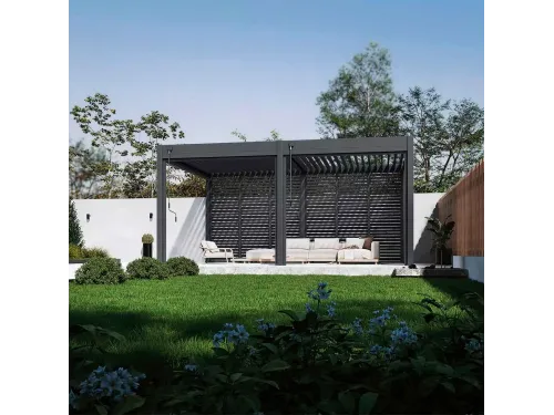 Фиксированная горизонтальная боковая панель- 1.2М Черная