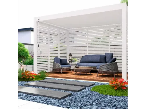 Фиксированная горизонтальная боковая панель- 1.2М Черная