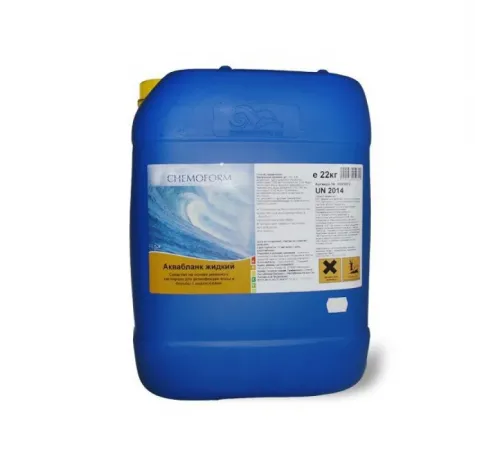 Аквабланк активный жидкий кислород с альгицидом  22 кг, Chemoform