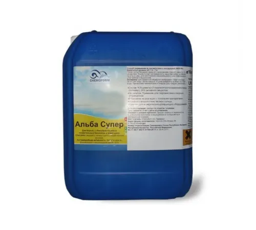 Альба супер альгицид непенящийся 28% 10л. Chemoform