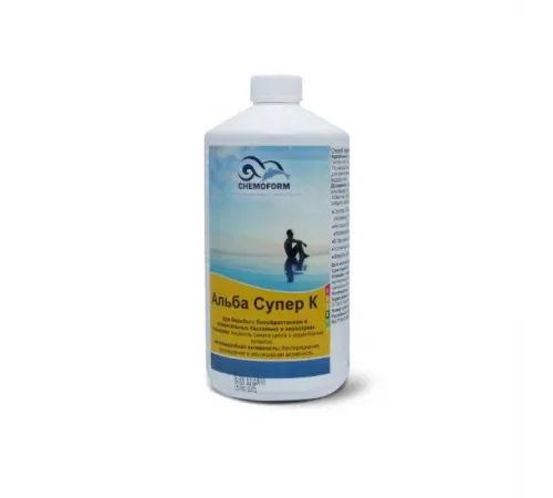 Альба супер К альгицид непенящийся 14%  1л.  Chemoform