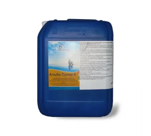 Альба супер К альгицид непенящийся 14% 30л.  Chemoform