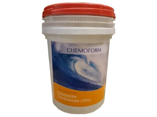 Кемохлор-СН быстрорастворимый гипохлорит кальция (хлор 70% ) в гранулах, 45 кг, Chemoform