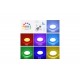 Прожектор  встраиваемый из нерж. стали (25Вт/12В) LED RGB с пультом Tadpole JKD-YC260-SP
