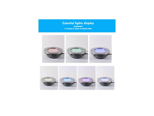 Прожектор из нерж. стали (18Вт/12В) (плитка) LED RGB с пультом Tadpole JKD-QR195-S