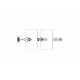 Прожектор накл.(с адаптером) из нерж.стали (35Вт/12В) LED White WAKING HJ-WM-SS270-FGV