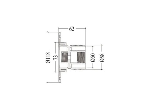 Прожектор накл.(с адаптером) из нерж.стали (35Вт/12В) LED White WAKING HJ-WM-SS270-FGV