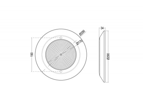 Прожектор накл.(с адаптером) из нерж.стали (18Вт/12В) LED White WAKING HJ-WM-SS290-FGV