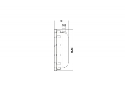 Прожектор рамка белая (35Вт/12В) (универсал.) LED White WAKING HJ-RC-PC282-ABSV