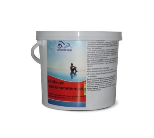 Уменьшитель уровня pH-  5 кг (гранулы), Chemoform