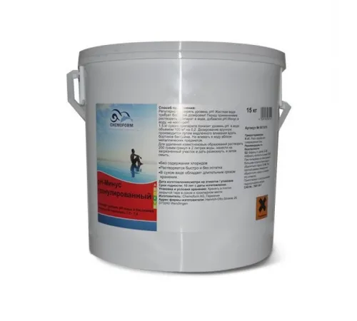 Уменьшитель уровня pH- 15 кг (гранулы), Chemoform