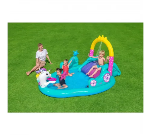 Игровой центр Bestway 53097 (274х198х137 см) Волшебный единорог