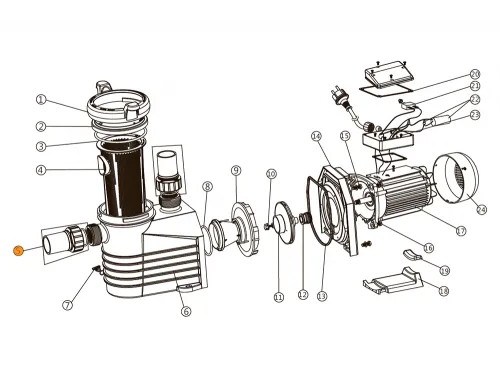Муфта насоса E-Turbo Emaux E023801
