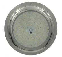 Прожектор светодиодный 50Вт Gemas SlimLED-INOX Daylight 252мм 12В оправа н/с (универсал) (052141SS)