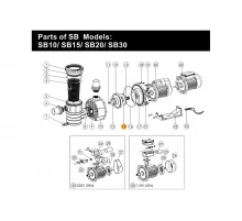 Крыльчатка насоса SB15 Emaux  01311005