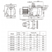 Насос (2,2кВт 220B 30 м3/ч h 8м в.ст.) Mayer Schwimmbad LX SGP300